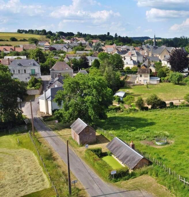 Le Doux Refuge Berceen Au Calme De Sa Campagne Pres Circuit Mans Sud, Grand Lit Avec Berceau Et Possibilite Lit Pliant En Rajout Marigne-Laille Eksteriør billede